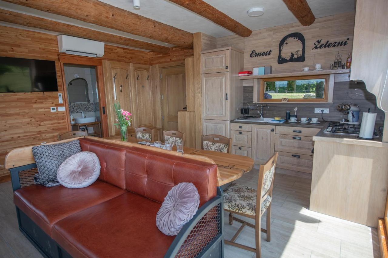 Holiday Home Ernest Zelezni With Hot Tub 이반치나고리차 외부 사진